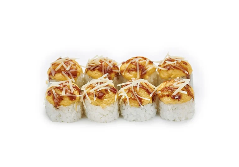 Запечений рол з креветкою, манго та пармезаном: доставка Dart Sushi (Кропивницький)